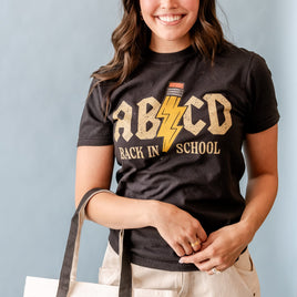 ABCD - The Learning Tour (f&b) - Comfort Colors Tee