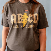 ABCD - The Learning Tour (f&b) - Comfort Colors Tee