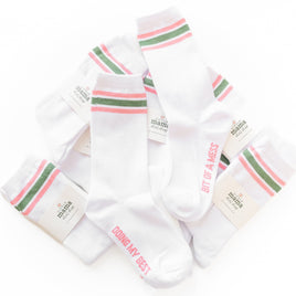 LMSS® CREW SOCKS - Bit of A Mess Doing My Best