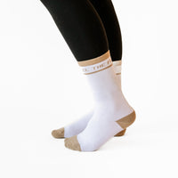 LMSS® ADULT CREW SOCKS - Feel the Fear And Do It Anyway