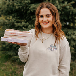 Lose Yourself. Find Yourself. - Embroidered Pigment Crewneck