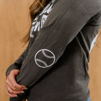 Baseball Season Est. 1845 - Custom Number - Long Sleeve Comfort Colors Tee