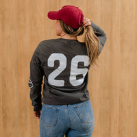 Baseball Season Est. 1845 - Custom Number - Long Sleeve Comfort Colors Tee