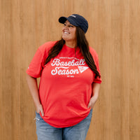 Baseball Season Est. 1845 - Custom Number - Comfort Colors Tee
