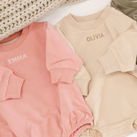 Bringing Home Baby - Personalized Embroidered Name Romper