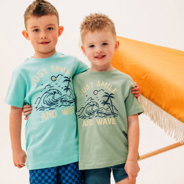 Smile And Wave - Child Tee