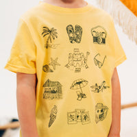 3x4 Vacay Things - Child Tee