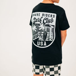 Wave Riders Surf Club (pf&b) - Child Tee