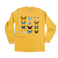 3x4 Butterfly Chart - Long Sleeve Comfort Colors Tee