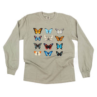 3x4 Butterfly Chart - Long Sleeve Comfort Colors Tee
