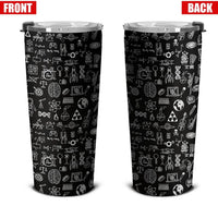 Language Diagrams Pattern Sciences Tumbler Stainless Steel