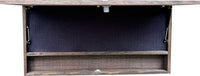 Deer Scene Gun Concealment Decor - Handcrafted Wooden Gun Cabinets - Gun Shelf Hidden Storage for Rifles, Shotguns, & Handguns - Quick Access Hidden Wall Safe (Extra Large)