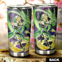 Leafa Tumbler Cup Custom Sword Art Online Anime Manga Galaxy Style
