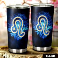 Leo Tumbler Cup Custom Name Zodiac Car Interior Accessories