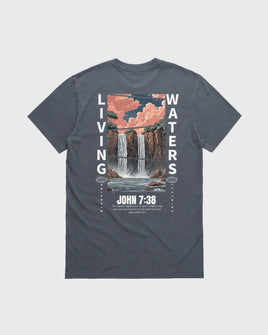 Men's Heavy Tee Oversized Living Waters