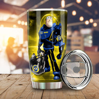 Los Angeles Rams Tumbler Cup Custom Car Accessories For Fan