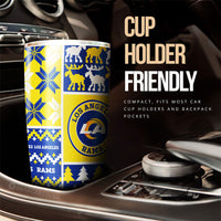 Los Angeles Rams Tumbler Cup Custom Ugly Style Car Accessories