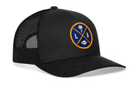 Los Angeles Football Trucker Hat  |  Dark Blue LA X Snapback