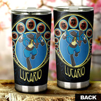 Lucario Tumbler Cup Custom Anime