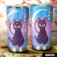 Luna Tumbler Cup Custom Sailor Moon Anime Car Interior Accessories