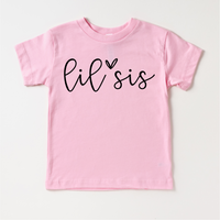 Lis Sis Sister Siblings Family Shirt - Sister Tee