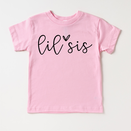 Lis Sis Sister Siblings Family Shirt - Sister Tee