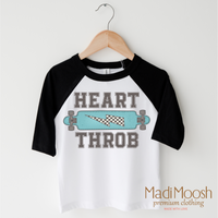 Heart Throb Skater Valentine Shirt - Valentine Tee