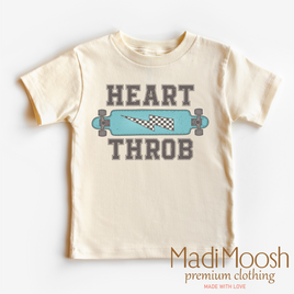 Heart Throb Skater Valentine Shirt - Valentine Tee