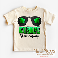 Mister Shenanigan's St. Patrick's Day Shirt - Kids St. Patrick's Day Tee