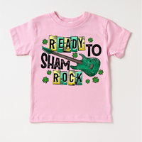 Ready To Shamrock St. Patrick's Day Shirt - Shamrock And Roll Kids & Adult Tees