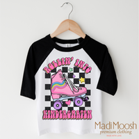 Rollin Into Kindergarten Back To School Shirt - School Shirt