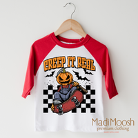 Creep It Real Skater Shirt - Halloween Shirt