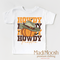 Howdy Pumpkin Shirt - Halloween Shirt