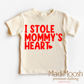 I Stole Mommy's Heart Valentine's Day Shirt - Valentine Tee