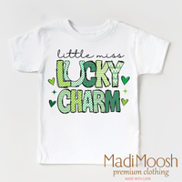 Lucky Charm St. Patrick's Day  Shirt - Kids St Patrick's Day Tee