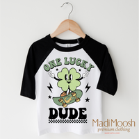 One Lucky Dude St. Patrick's Day Shirt - St. Patrick's Day Tee