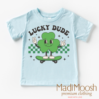Lucky Dude St. Patrick's Day Shirt - Kids St. Patrick's Day Tee