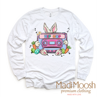 Hip Hop Easter Bunny Shirt - Kids Retro Easter Tee