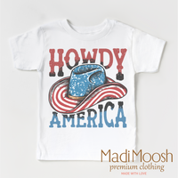 Howdy America Shirt - July 4th