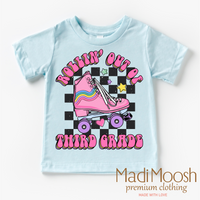 Rollin' Out Of 3rd Grade Last Day Of  School Shirt - School Shirt