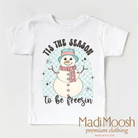 Tis The Season To Be Freezing Christmas Shirt - Christmas Shirt