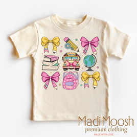 Bows And Pencils Back To School Shirt - Cute School Tee