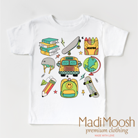 Boys Cute School Shirt - Back To School Shirt
