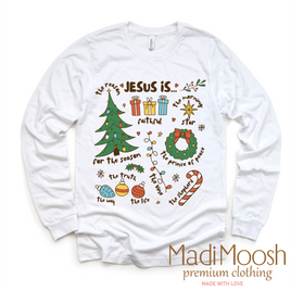 Jesus Is Christmas Shirt - Christian Tee