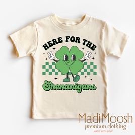 Here For The Shenanigan's  St. Patrick's Day Shirt - St. Patrick's Day Tee