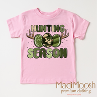 Kids Easter Egg Hunting Shirt - Hunting Season Boys Easter Tee