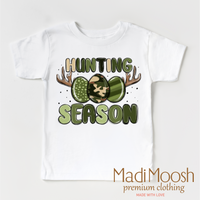 Kids Easter Egg Hunting Shirt - Hunting Season Boys Easter Tee