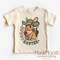 Howdy Easter Bunny Western Shirt - Kids Western Tee