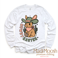 Howdy Easter Bunny Western Shirt - Kids Western Tee