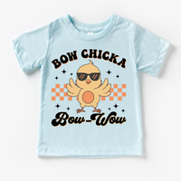 Bow Chicka Bow Wow Easter Shirt - Easter Chick Tee